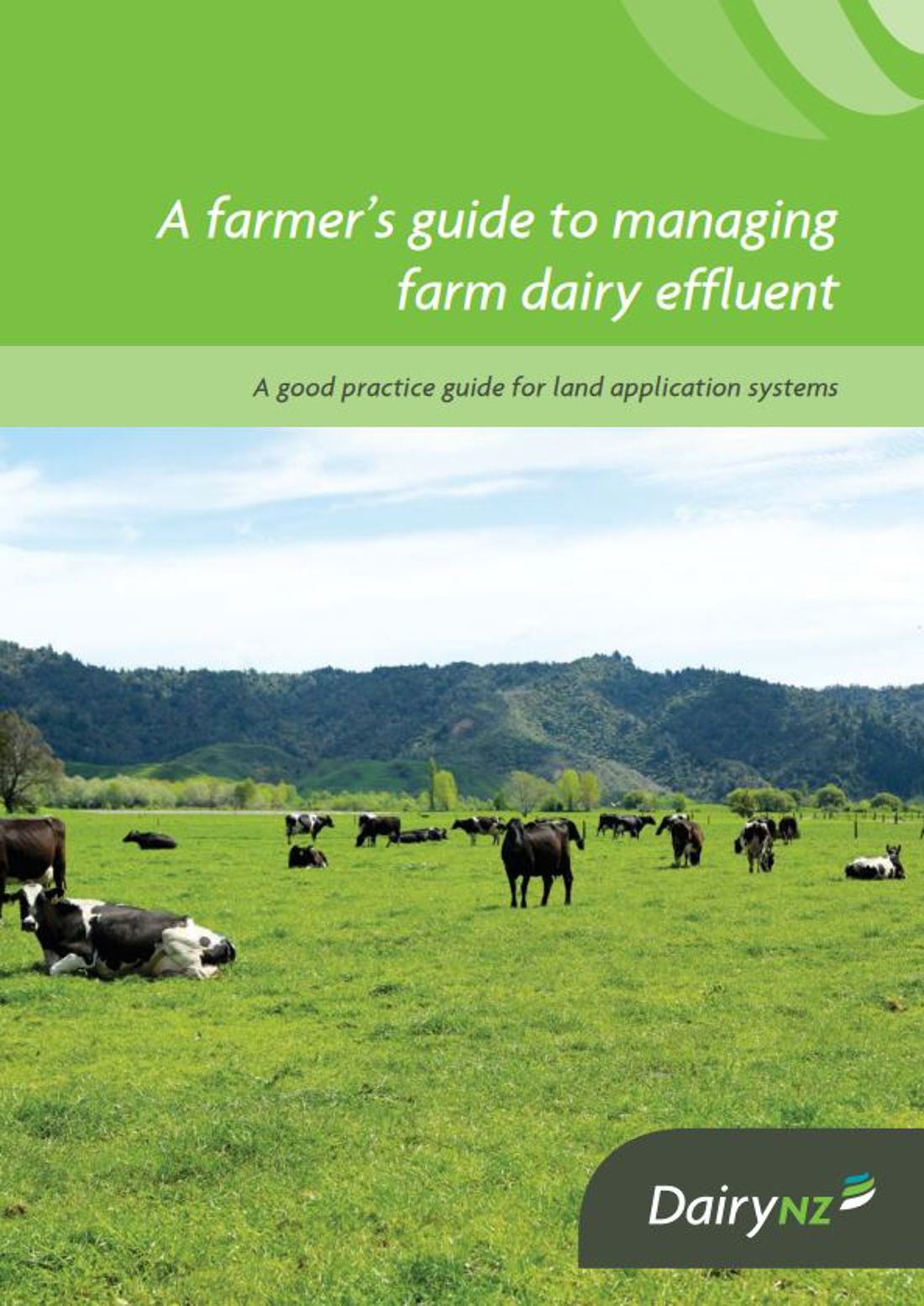 Farmers Guide To Managing Farm Dairy Effluent Image