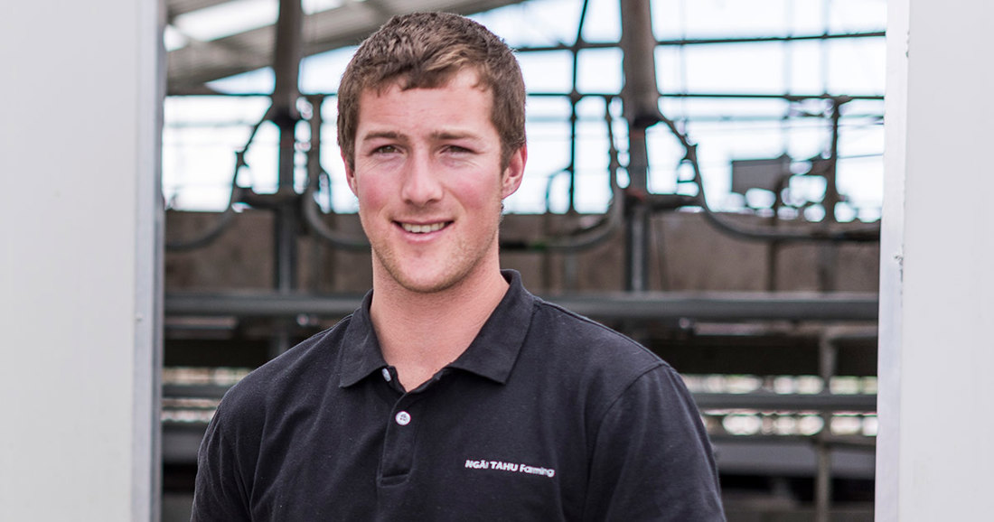 a person in a black shirt