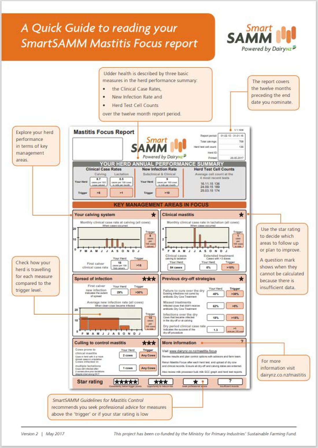 Smartsamm Quick Guide To Your Mastitis Focus Report Image