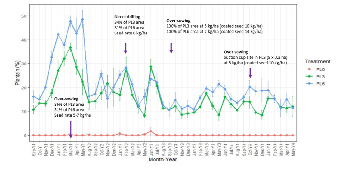 Lincoln Plantain Graph Four Years V2