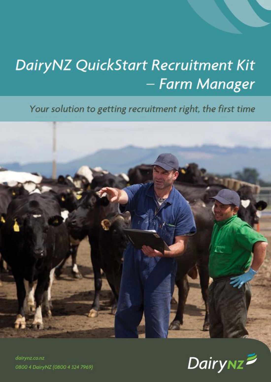 Quickstart Recruitment Kit Farm Manager Image
