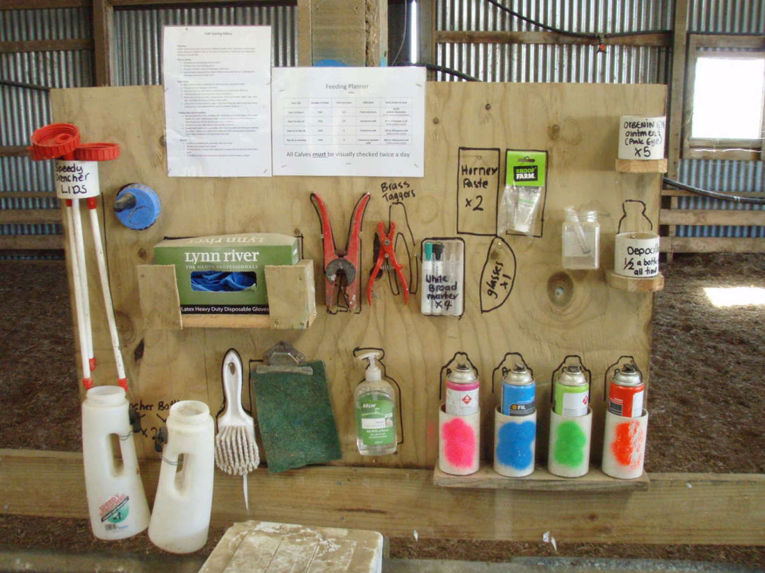 Calf Shed Board Image