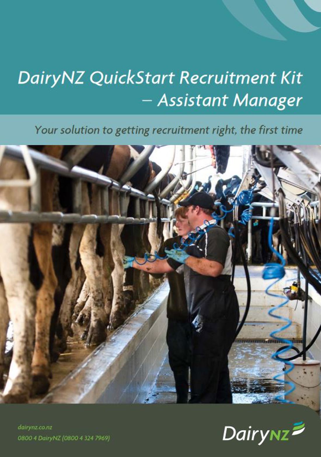 Quickstart Recruitment Kit 2IC Assistant Manager Image