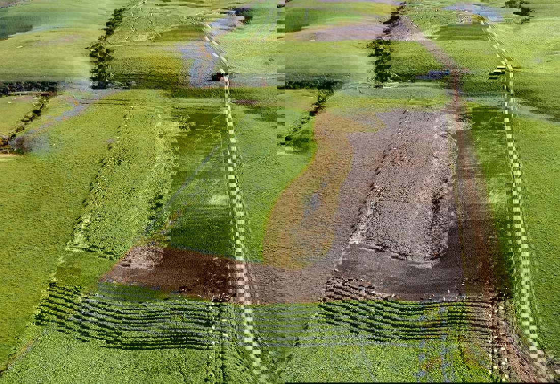 A protected Critical Source Area that is uncultivated and ungrazed in New Zealand.