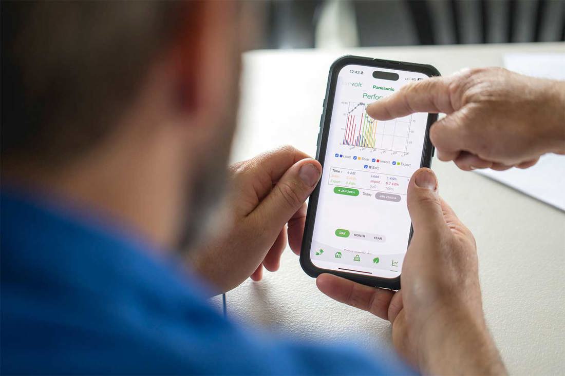 Solar On Farm Monitoring Solar On Mobile Image