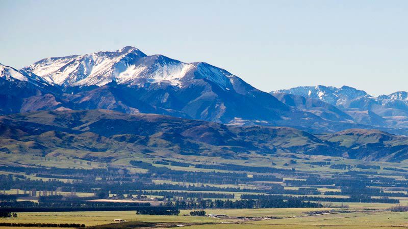 A mountain view