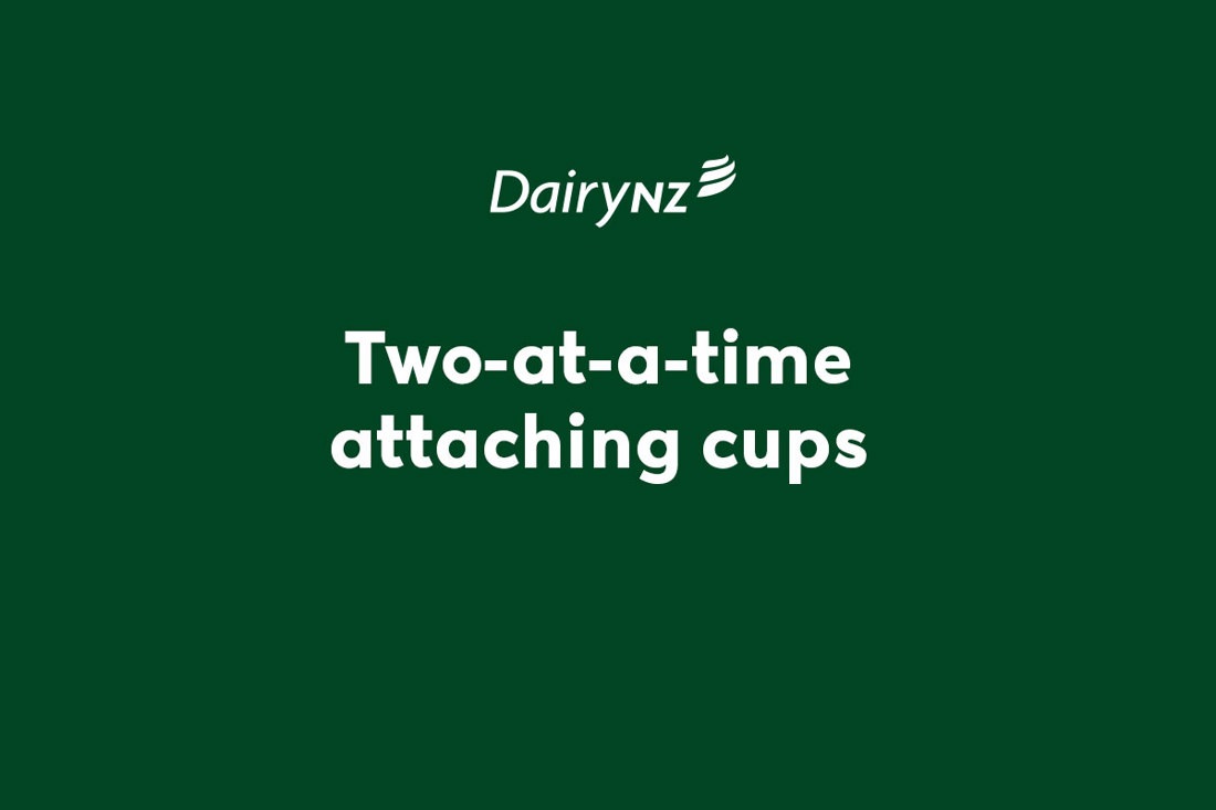 Two At A Time Attaching Cups Video Placeholder Image