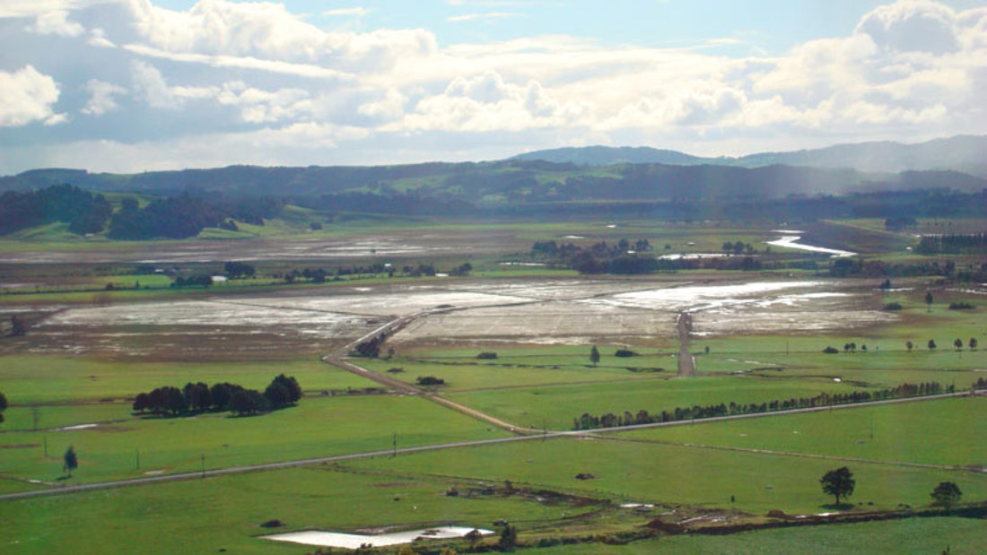 Pasture renovation after flooding