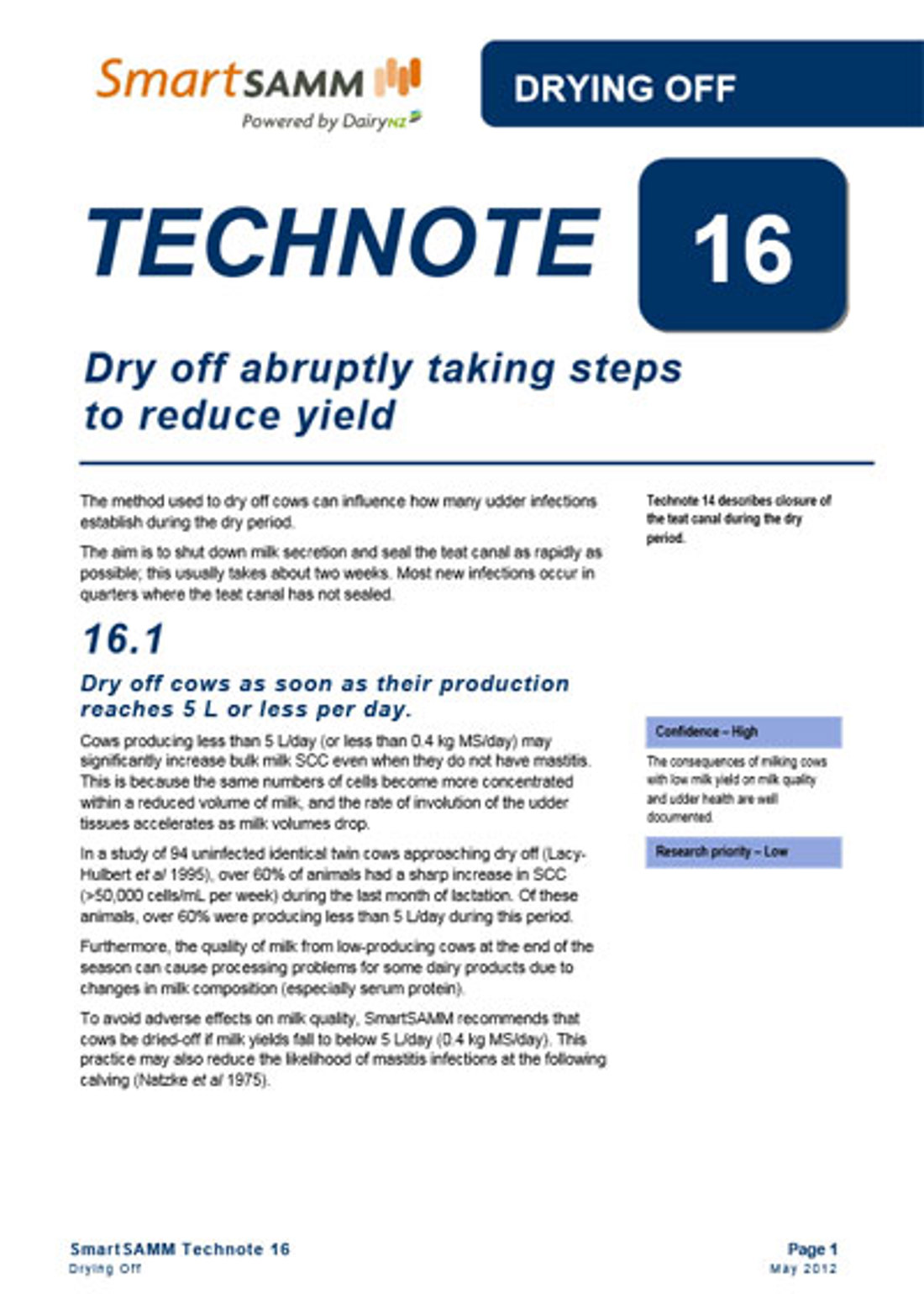 Technote 16