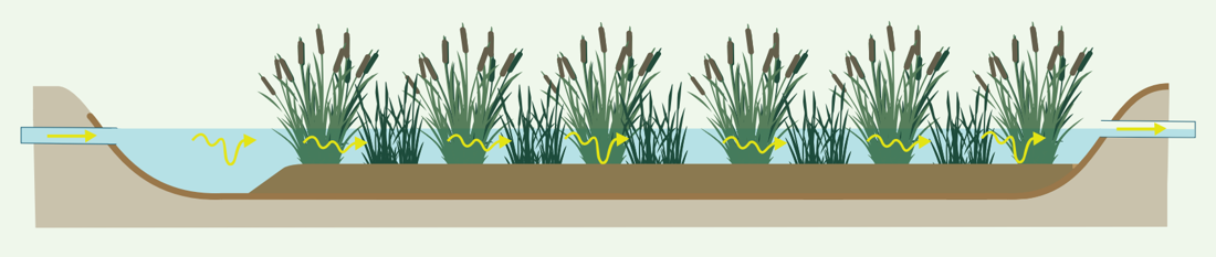 Constructed Wetlands Diagram