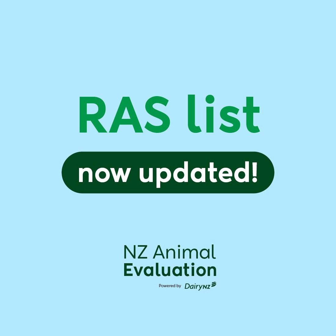 RAS List Now Updated Homepage Whats New Image