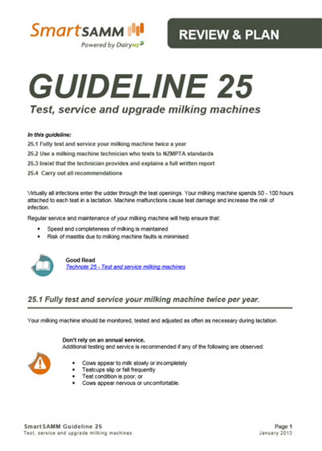 Guideline 25