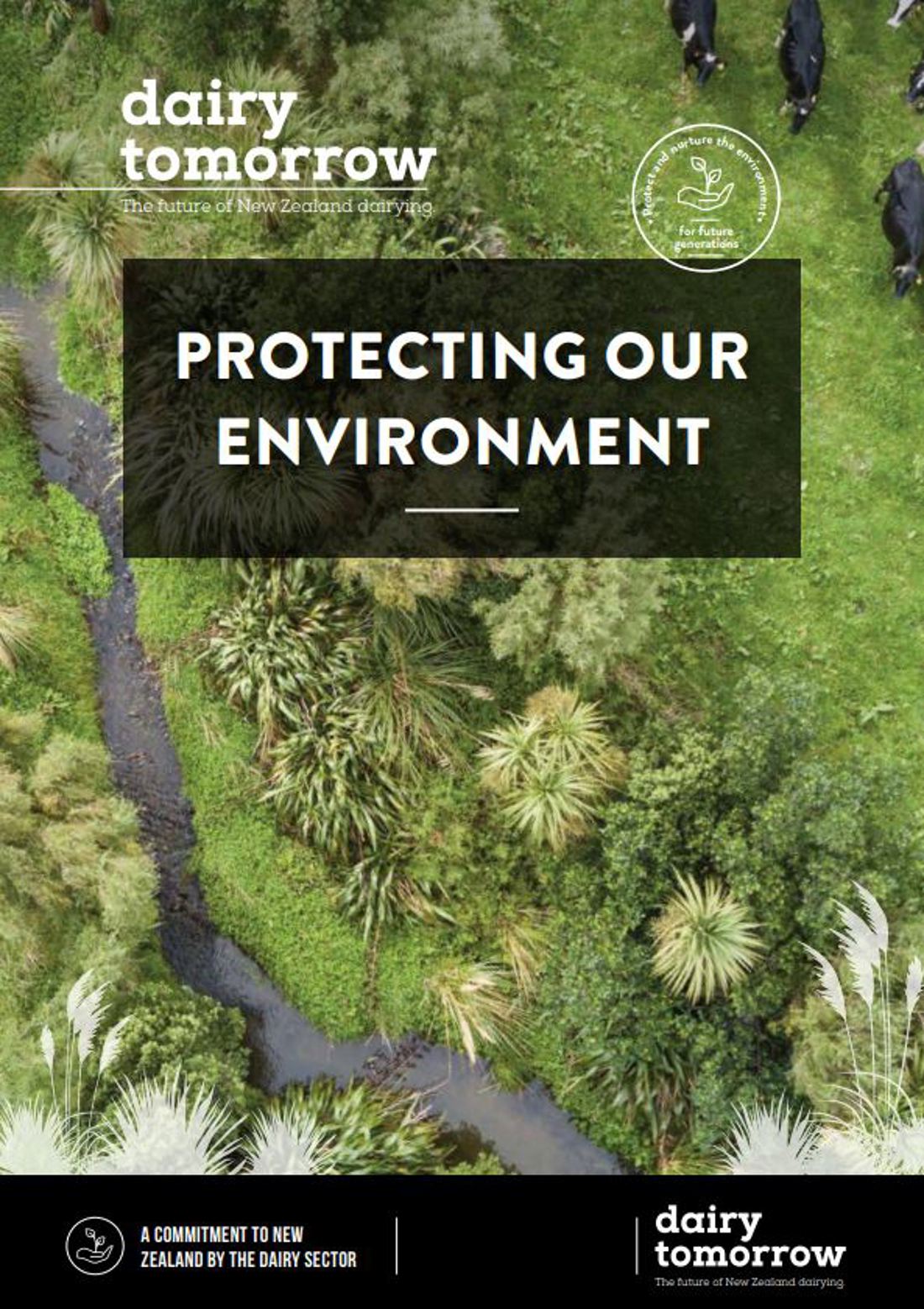 Sustainable Dairying Annual Report Dairy Tomorrow Protecting Our Environment Image