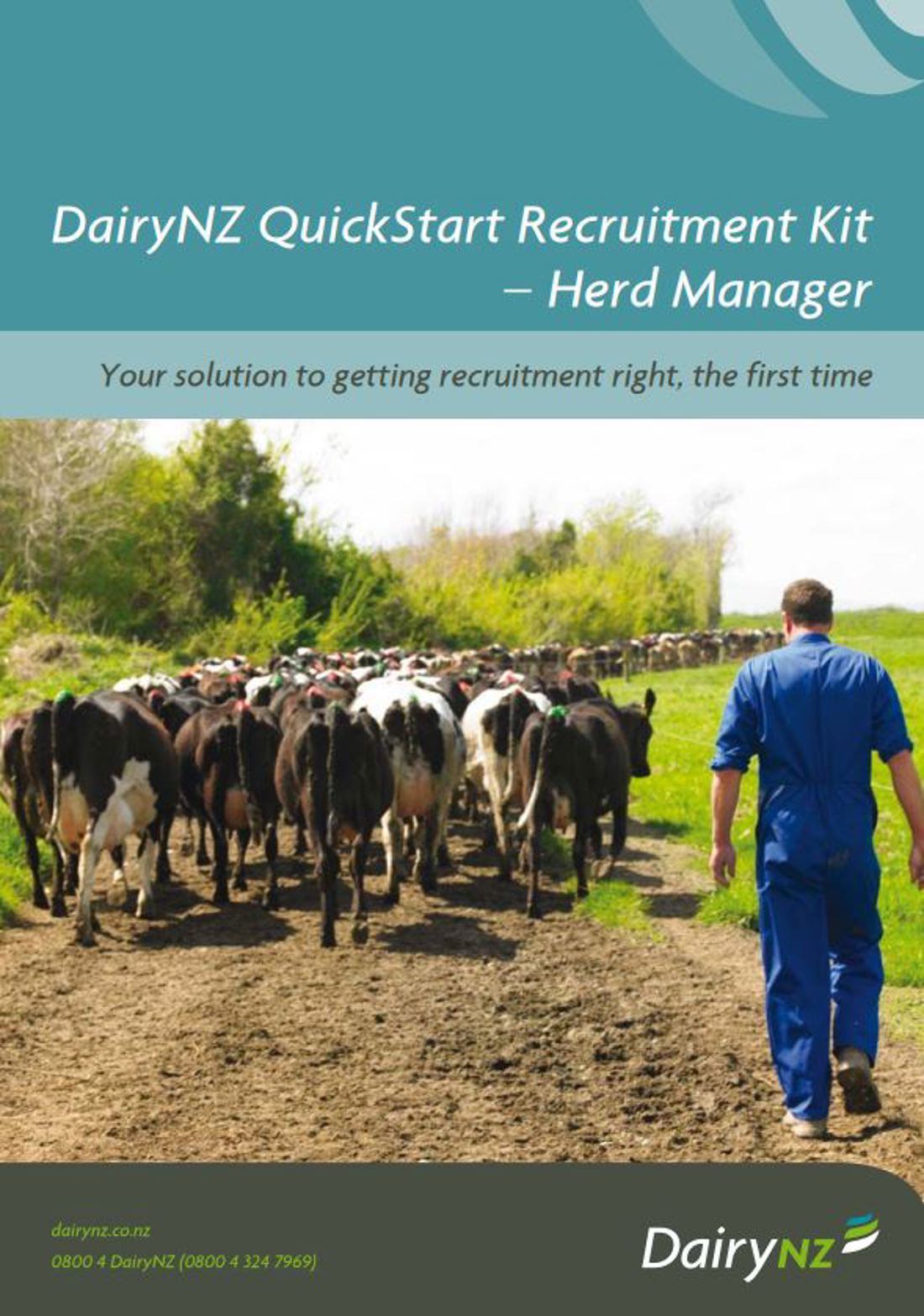 Quickstart Recruitment Kit Herd Manager Image