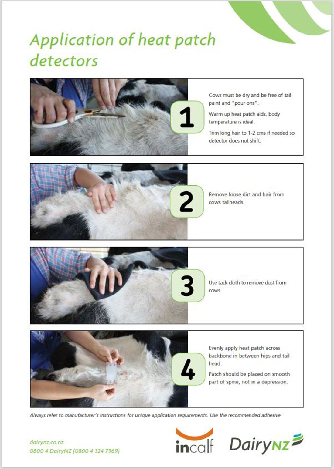 Application Of Heat Patch Detector Image