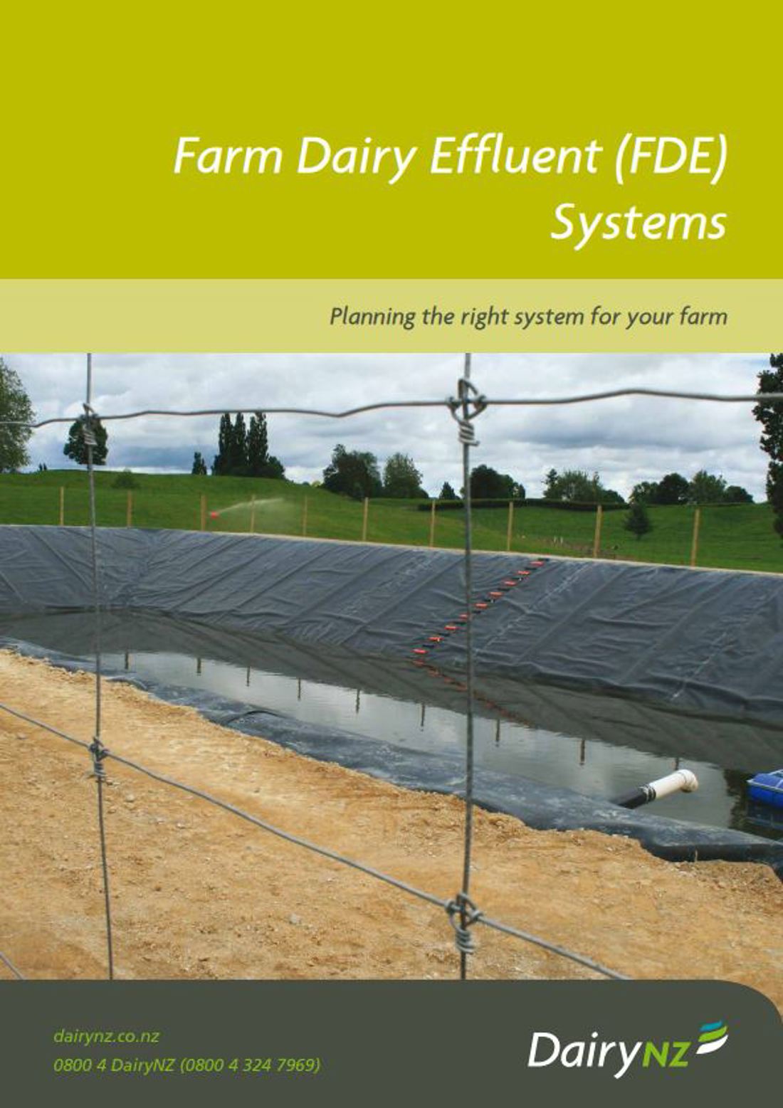 FDE Farm Dairy Effluent Planning The Right System Image