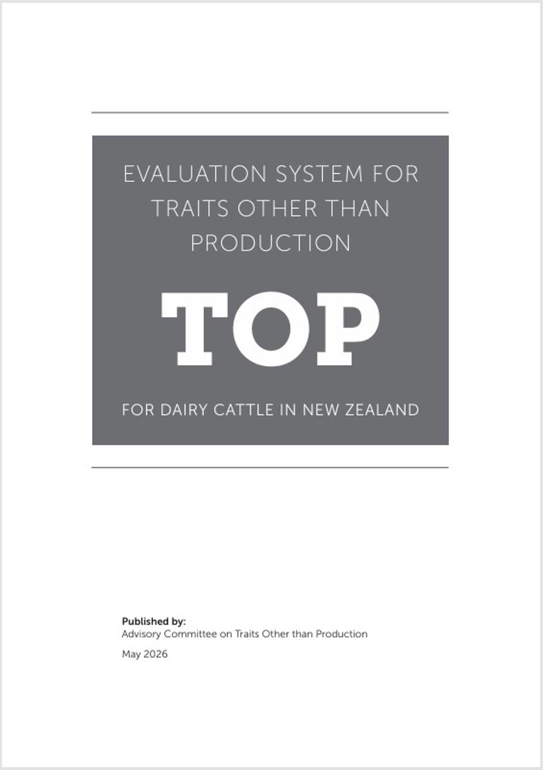 TOP Booklet Image